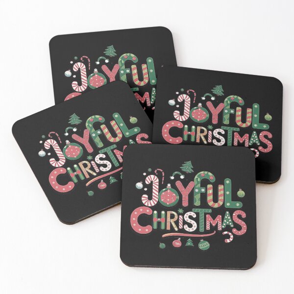 Item preview, Joyful Christmas Typography Design - Festive and Playful Holiday Art designed and sold by love3617.