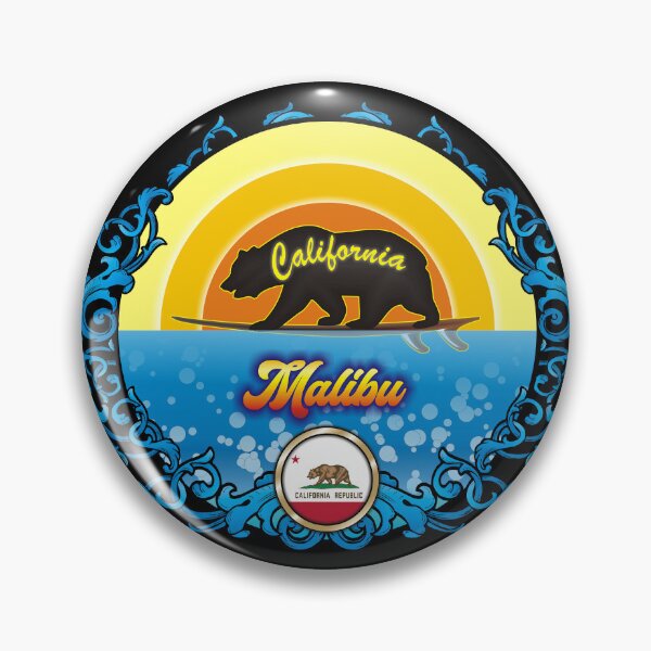 Item preview, Malibu CA surf flag designed and sold by studioss76.