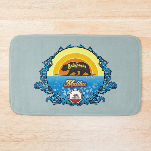Item preview, Malibu CA surf flag designed and sold by studioss76.