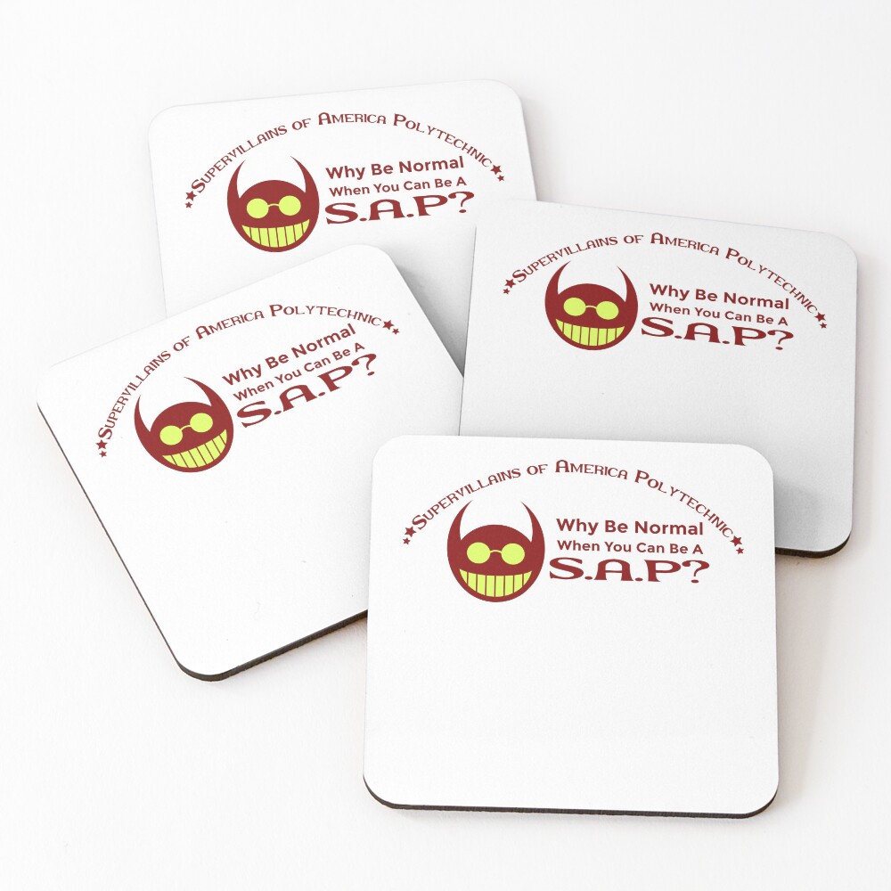 Item preview, Coasters (Set of 4) designed and sold by Scribballistic.