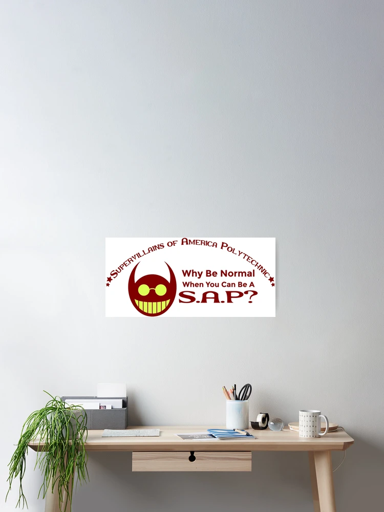 Thumbnail 2 of 3, Poster, Why Be Normal? designed and sold by Scribballistic.