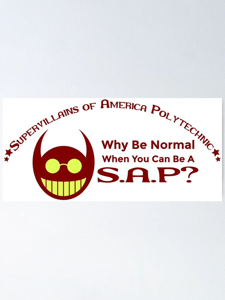 Thumbnail 1 of 3, Poster, Why Be Normal? designed and sold by Scribballistic.