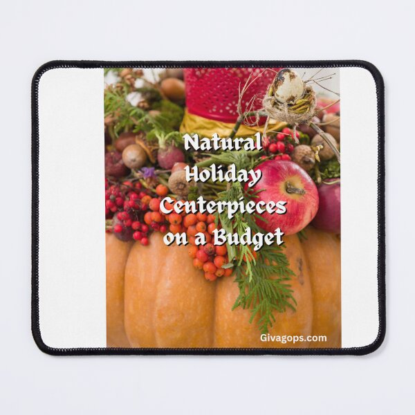Item preview, Natural Holiday Centerpieces on a Budget designed and sold by CUTESTUFFnow.