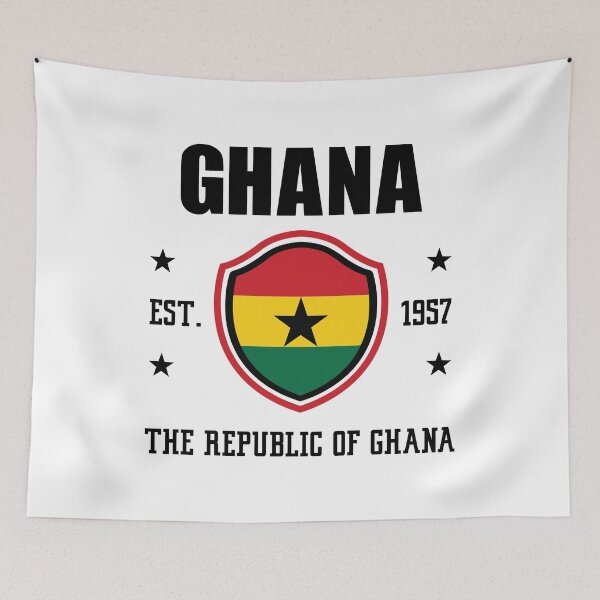 Item preview, Republic of Ghana| Ghana Independence Day designed and sold by PearlMoonGrapes.