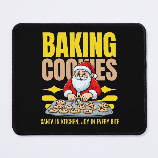Item preview, Santa Claus Baking Christmas Cookies designed and sold by Taans-Creation.