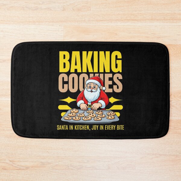 Item preview, Santa Claus Baking Christmas Cookies designed and sold by Taans-Creation.