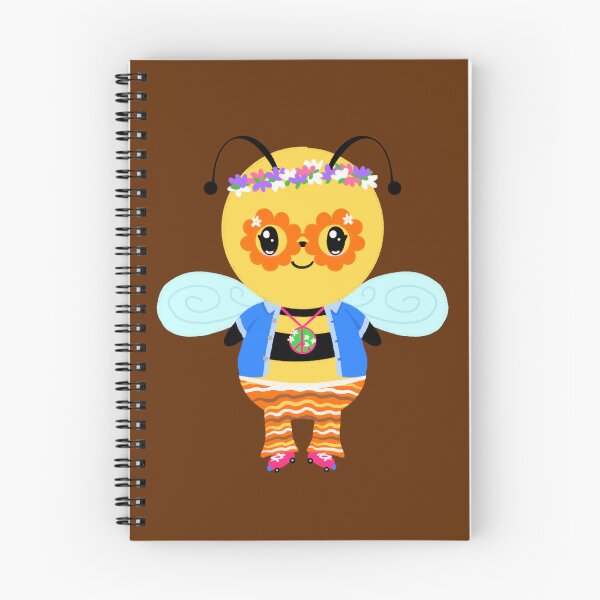 Item preview, Cute 60s Hippy Bumblebee designed and sold by IsobelStudio.