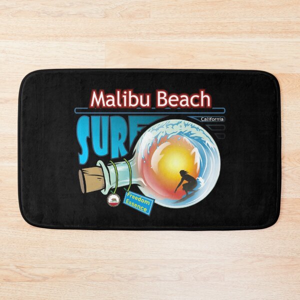 Item preview, Malibu Beach CA surf California freedom essence designed and sold by studioss76.