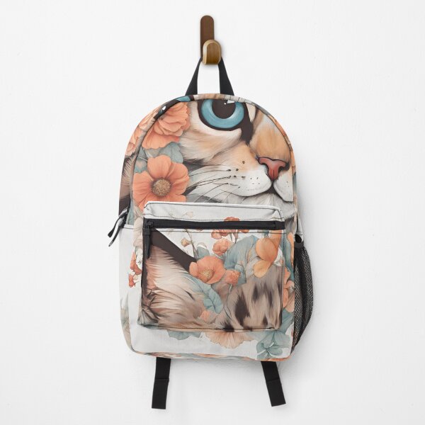 Item preview, Vintage Cat in Flowers designed and sold by Agu210.