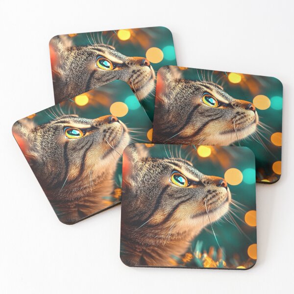 Item preview, A tabby cat watching ever so closely. designed and sold by DigiCre8.