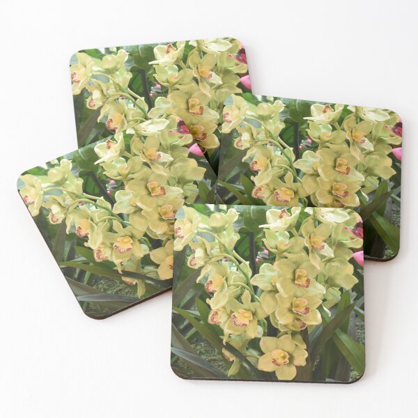 Item preview, Pretty Green Orchids designed and sold by MangoSeeds.