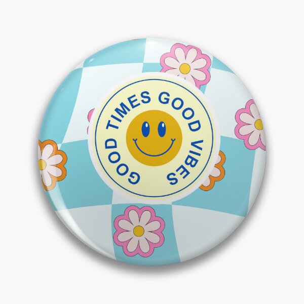 Artikelvorschau, Good Times Good Vibes Retro Art entworfen und verkauft von LuLuCreate.