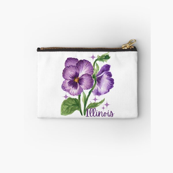 Artikelvorschau, Illinois State Flower Violet Klassisches T-Shirt Aufkleber entworfen und verkauft von ThinkNature!.