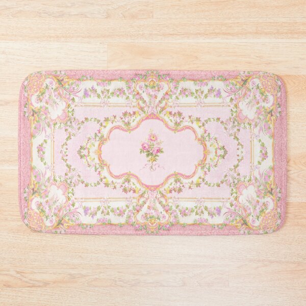 Item preview, Panel de acuarela floral rosa rococó francés designed and sold by Wendy Paula Patterson.