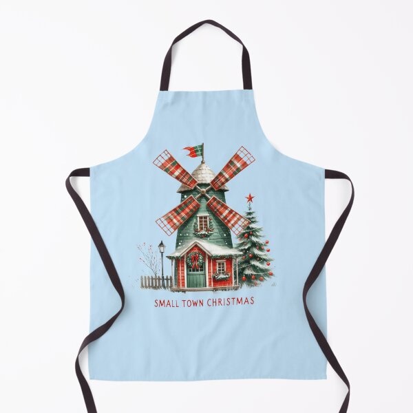 Item preview, Small Town Christmas Windmill designed and sold by XanderWitch Creative.