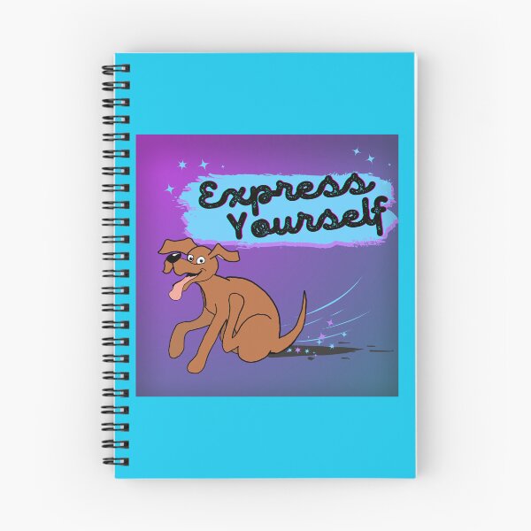 Item preview, Scooting Hound Dog Express Yourself! designed and sold by CleverLlama.