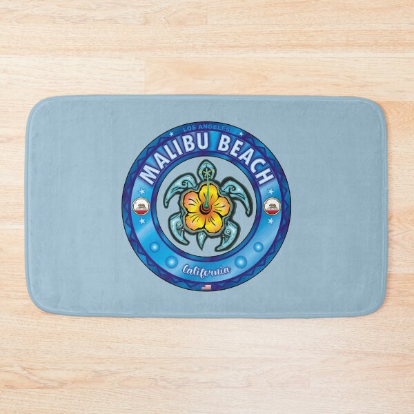 Item preview, Malibu Beach California sea turtle hibiscus designed and sold by studioss76.