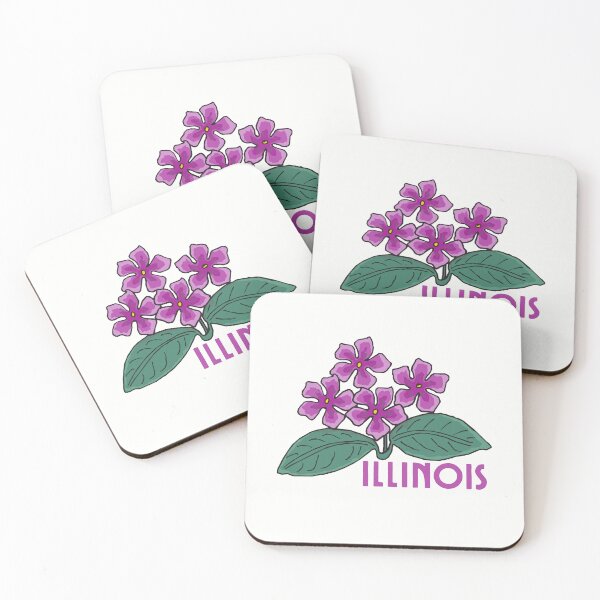 Artikelvorschau, Illinois State Flower Violet Klassisches T-Shirt Aufkleber entworfen und verkauft von ThinkNature!.