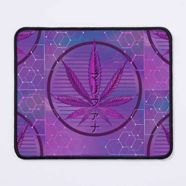Item preview, Purple Marijuana of the future with a Japanese touch. designed and sold by NosionDesigns.