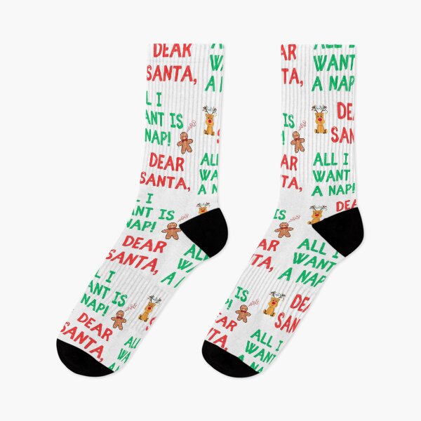 Item preview, Funny Christmas Design - "Dear Santa, All I Want Is a Nap!" designed and sold by Fredster1966.
