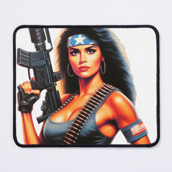 Item preview, Retro War Woman designed and sold by PulpVintage.