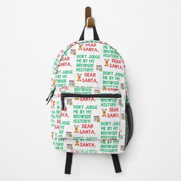 Item preview, Funny Christmas Design - "Dear Santa, Don’t Judge Me by My Browser History!" designed and sold by Fredster1966.