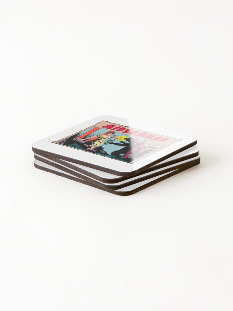 Thumbnail 4 of 5, Coasters (Set of 4), Midsommar Panel  designed and sold by GhostlyInkShop.