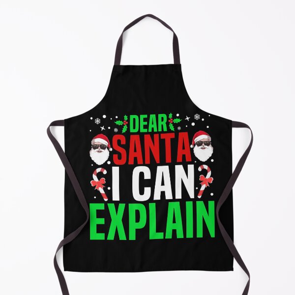 Item preview, Dear Santa I Can Explain Funny Christmas Pajama Santa Face Funny Xmas Holiday designed and sold by HalloweenGift.
