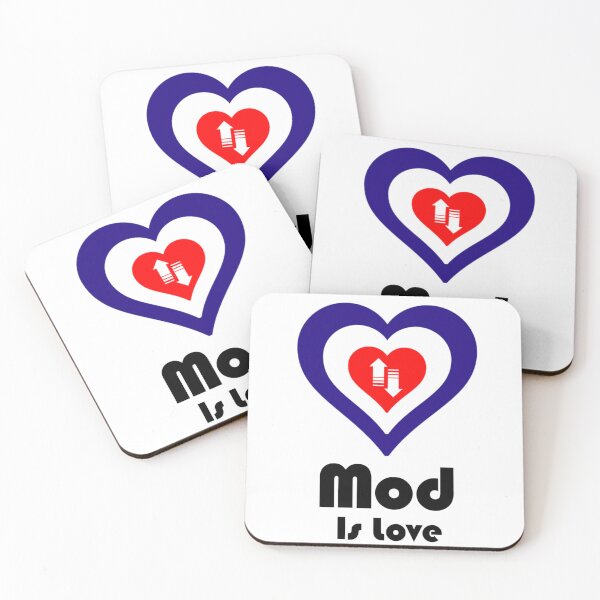 Item preview, Mod Target Logo Pop Slogan designed and sold by MarkV71.