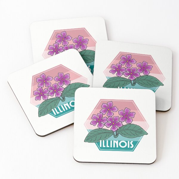 Artikelvorschau, Illinois State Flower Violet Klassisches T-Shirt Aufkleber entworfen und verkauft von ThinkNature!.