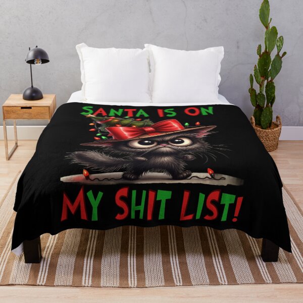 Item preview, Santa Is On My Shit List designed and sold by TMars.