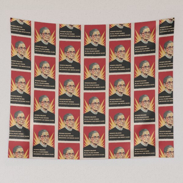 Item preview, Women Belong In All Place Where Decisions Are Being Made rbg  designed and sold by TeeARTHY.