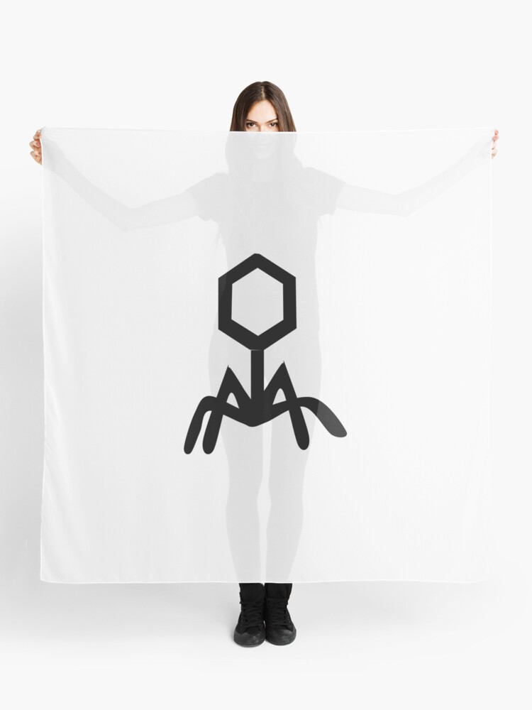 Thumbnail 1 of 3, Scarf, Virus designed and sold by Jaden04.