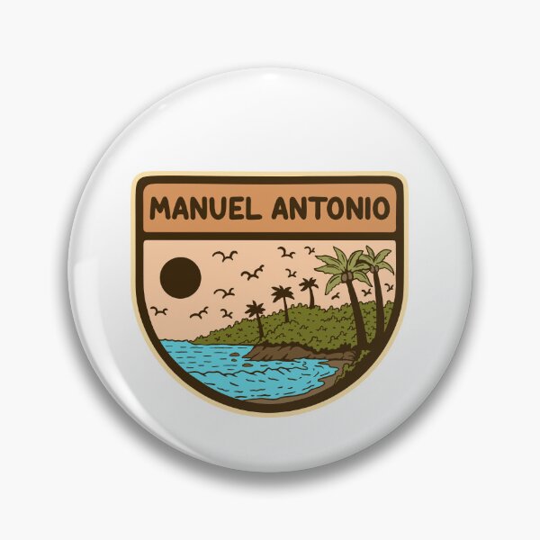 Item preview, MANUEL ANTONIO NATIONAL PARK BADGE LOGO DESIGN VECTOR ILLUSTRATION designed and sold by NGAULASTUDIO.