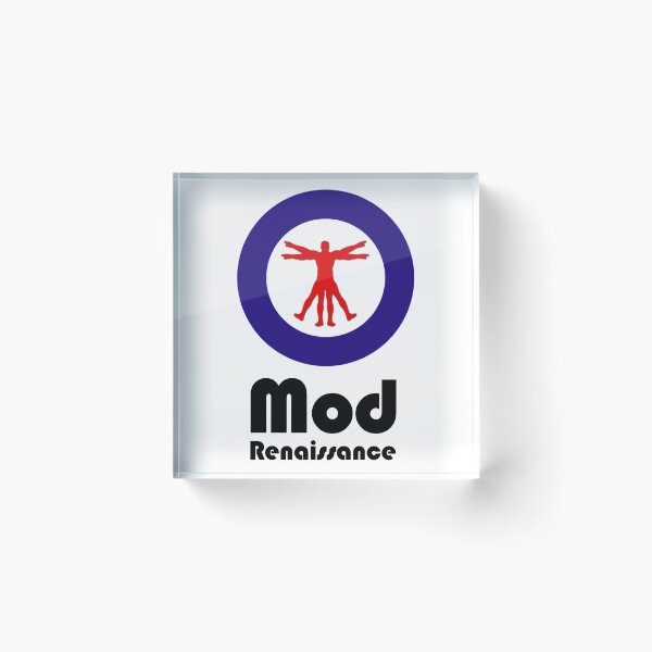 Item preview, Mod Target Logo Pop Slogan designed and sold by MarkV71.