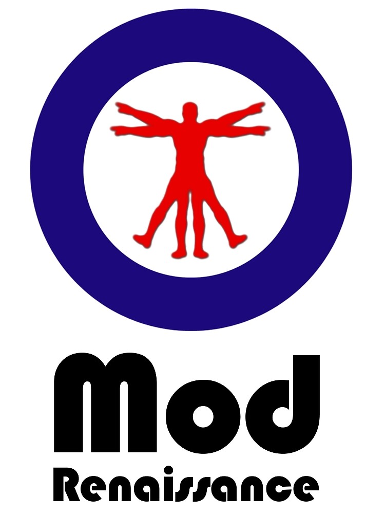 Thumbnail 3 of 3, Scarf, Mod Target Logo Pop Slogan designed and sold by MarkV71.