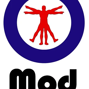 Artwork thumbnail, Mod Target Logo Pop Slogan by MarkV71