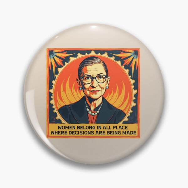 Item preview, Women Belong In All Place Where Decisions Are Being Made rbg  designed and sold by TeeARTHY.