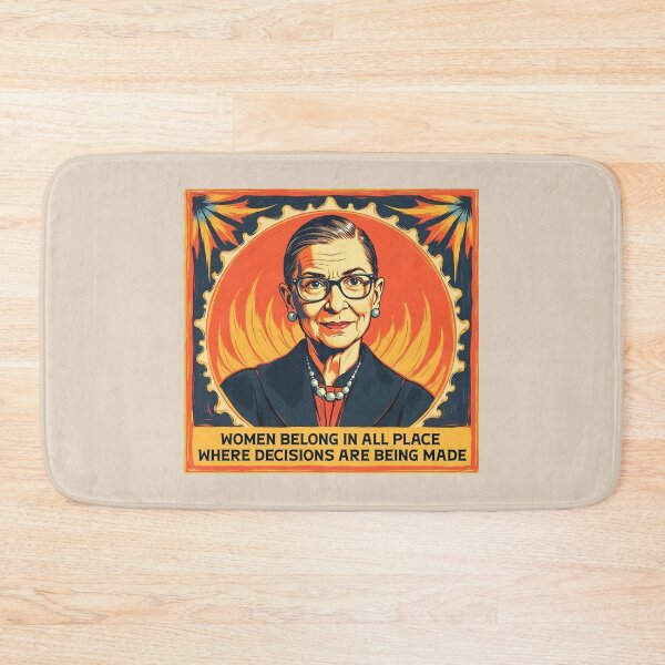 Item preview, Women Belong In All Place Where Decisions Are Being Made rbg  designed and sold by TeeARTHY.