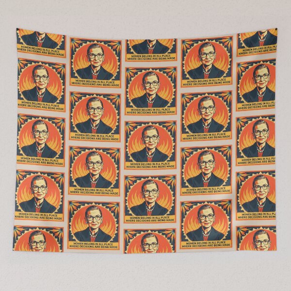 Item preview, Women Belong In All Place Where Decisions Are Being Made rbg  designed and sold by TeeARTHY.
