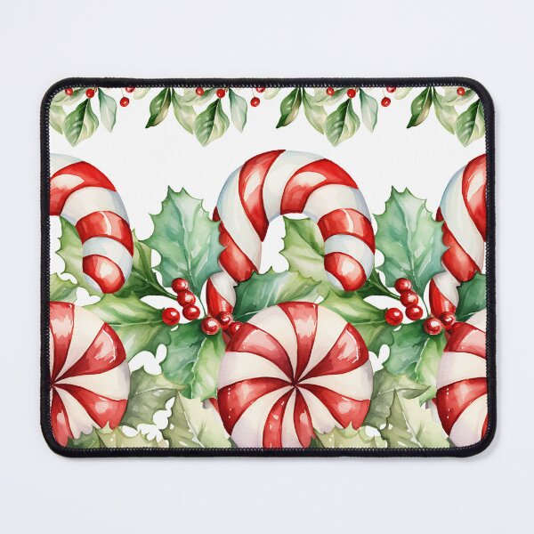 Item preview, Christmas Candy Canes Watercolor designed and sold by Tammy Marie Russell.