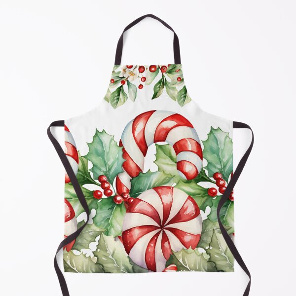 Item preview, Christmas Candy Canes Watercolor designed and sold by Tammy Marie Russell.