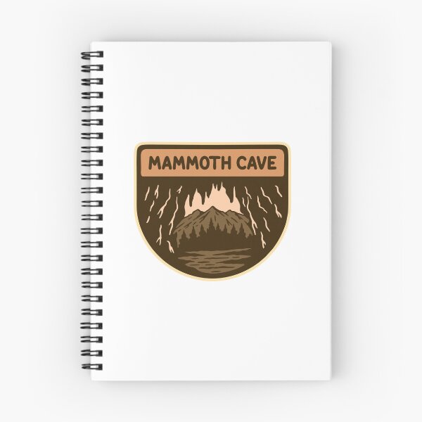 Item preview, MAMMOTH CAVE NATIONAL PARK BADGE LOGO DESIGN VECTOR ILLUSTRATION designed and sold by NGAULASTUDIO.