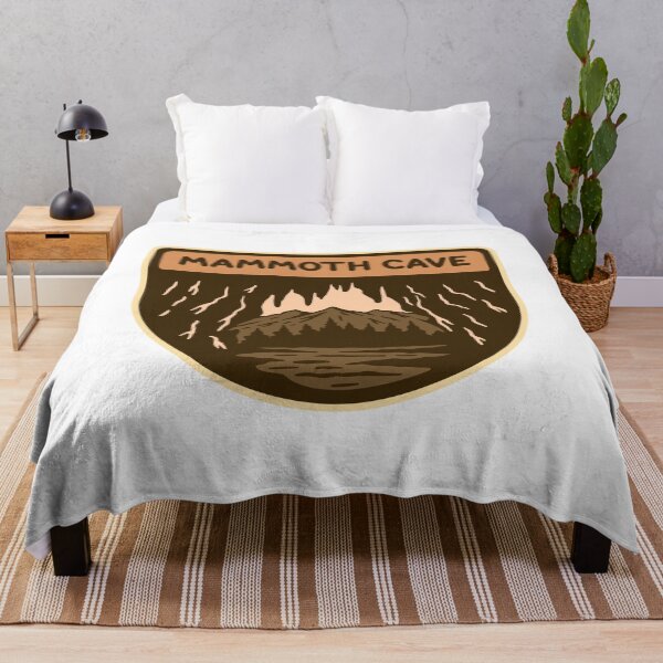 Item preview, MAMMOTH CAVE NATIONAL PARK BADGE LOGO DESIGN VECTOR ILLUSTRATION designed and sold by NGAULASTUDIO.