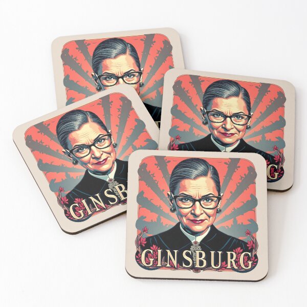 Item preview, RBG Ruth Bader Ginsburg strong woman designed and sold by TeeARTHY.