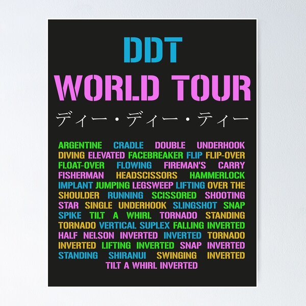 Item preview, DDT world tour designed and sold by rolito86.
