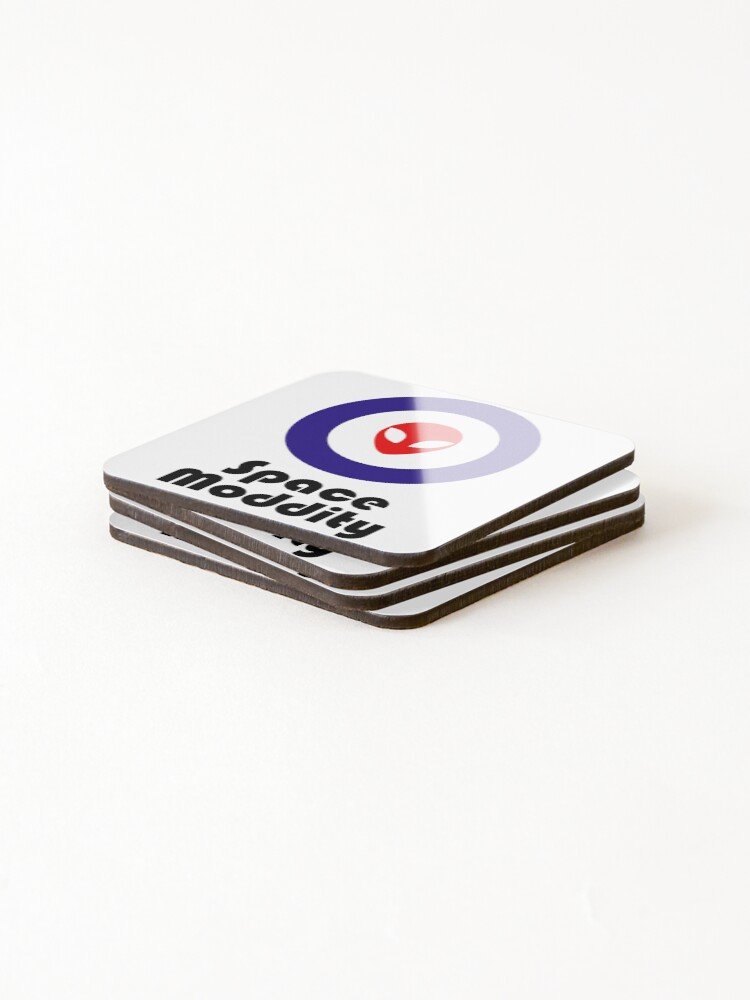 Thumbnail 4 of 5, Coasters (Set of 4), Mod Target Logo Pop Slogan designed and sold by MarkV71.