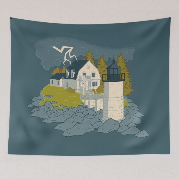 Item preview, Marshall Point Light designed and sold by JadaFitch.