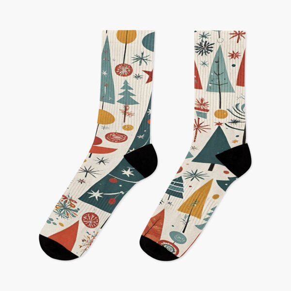 Item preview, Pattern colorful Christmas trees. designed and sold by DaliaSabryTee.