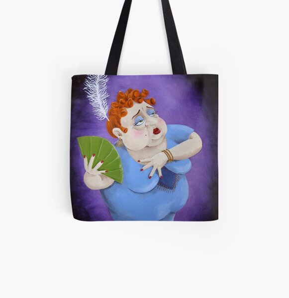 The Songstress All Over Print Tote Bag